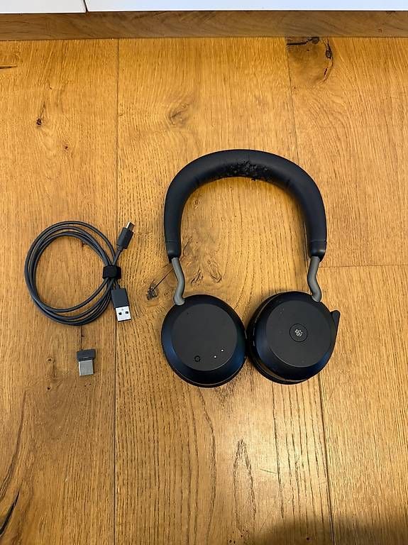 Jabra Cuffie: Jabra Evolve2 75 - ANC - Headset - Wireless – Usato da Unterkulm venduto da X___X