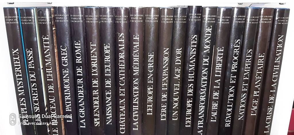 Bücher: Encycl. "Les Grandes Etapes de l'Humanité" - liquidation – Gebraucht aus Morges von pie_nbl7