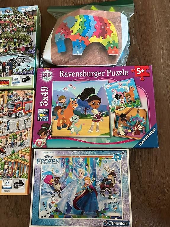Puzzle: 5 Tolle Puzzle, eines mit Zahlen – Usato da Arbon venduto da Tschu79 2
