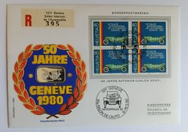 Numisbrief 50 Jahre Genf mit 5 Gramm Silberbarren  ab 1 Fr.