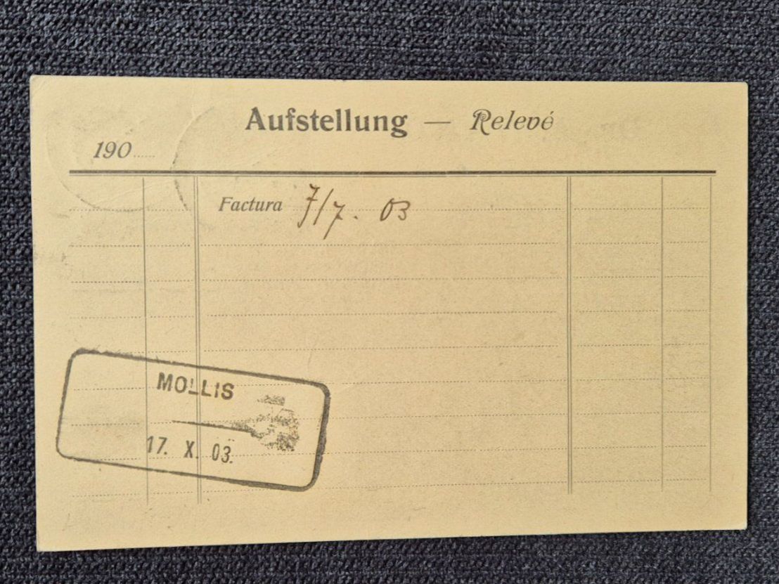 Tutti i francobolli: Nachnahme von Bern, Dr. A. Wander, 1903 – Usato da Horw venduto da mi.ba 1