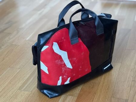 FREITAG Laptoptasche F305 ROY, rot/bordeauxrot/schwarz