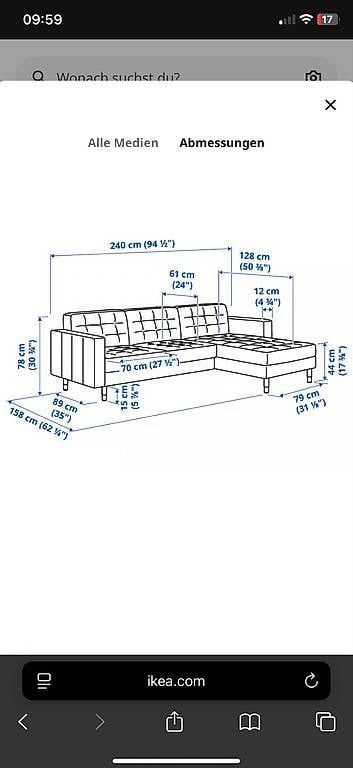 Divani: Sofa Landskrona – Usato da Schaffhausen venduto da dav_5vx8 1