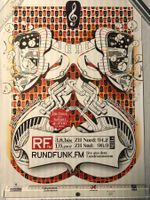 1 RUNDFUNK.FM Plakat 2007 seltene Ausgabe Top Zustand 42x60