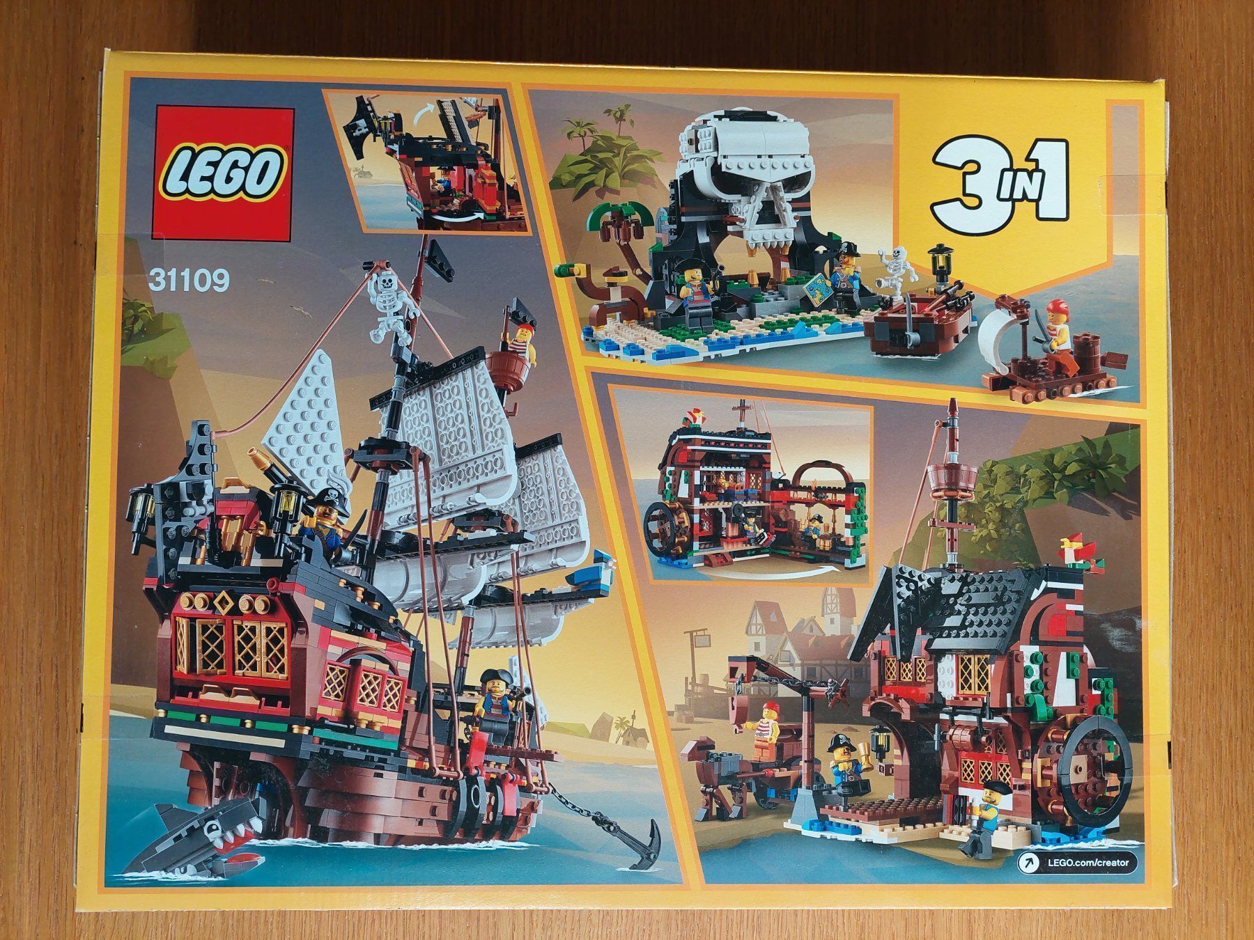 Lego Giocattoli: LEGO Creator Piratenschiff 31109 – Nuovo e nell'imballaggio originale da Abtwil AG venduto da kidimagic1 1