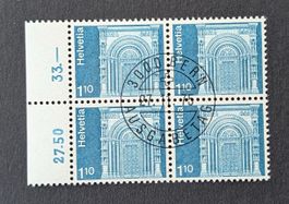 Z 535"Romanisches Portal, Basel" (1973) Vollstempel