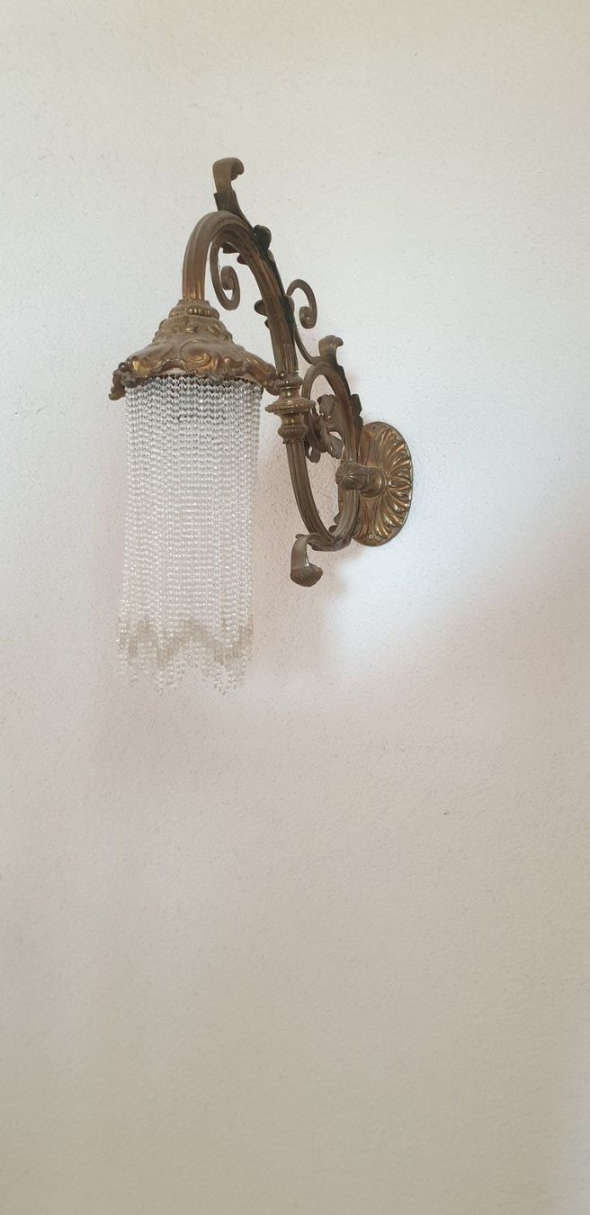 Lampen: Antike Jugendstil Wandleuchte – Gebraucht aus Uster von Malefitz 4