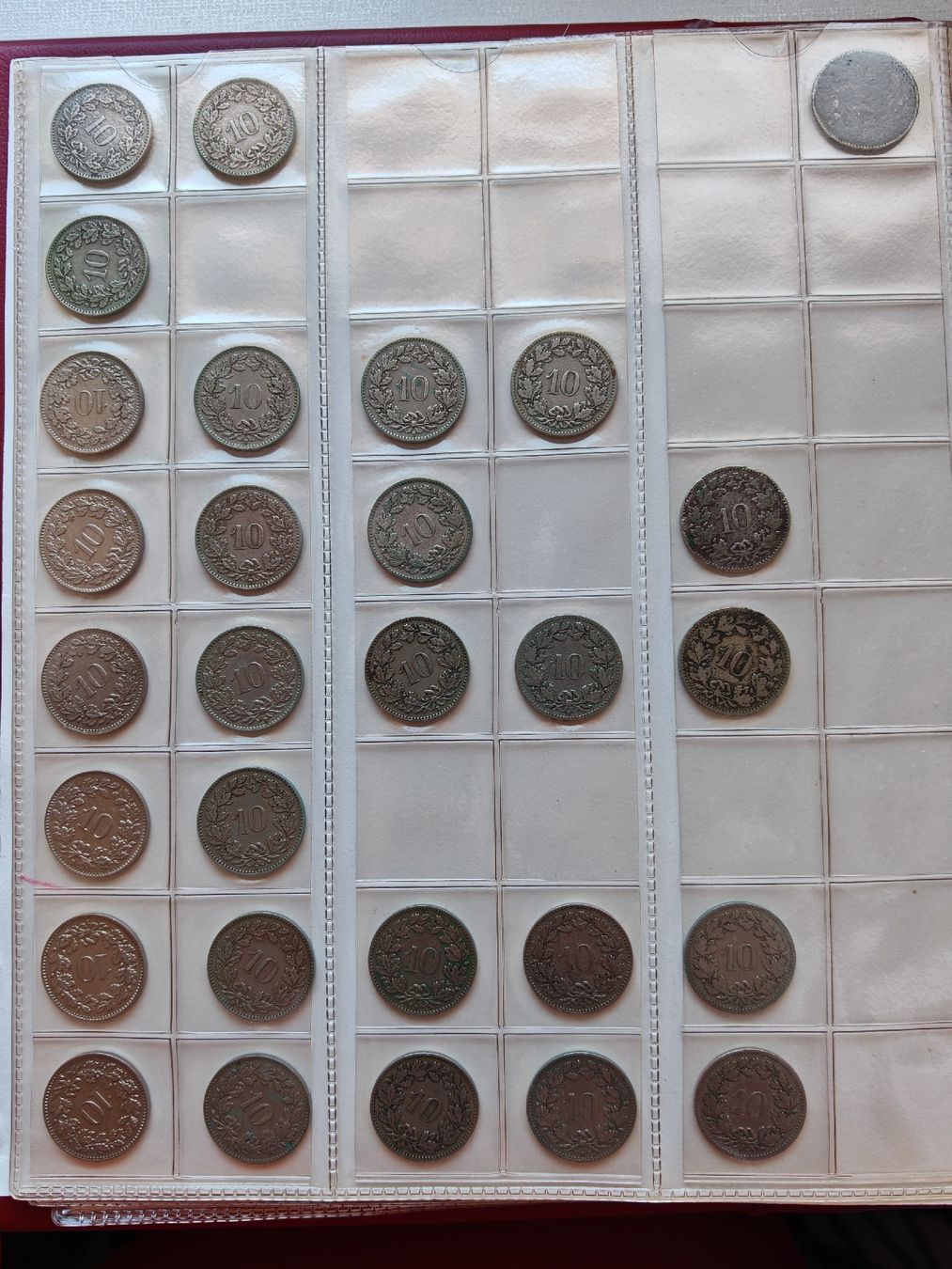 Tutti le monete: 121x 10 centimes 1850-1993 – Usato da Bex venduto da sni_q7lh 1