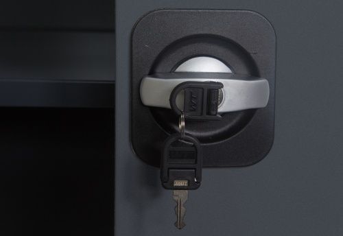 Schränke & Regale: Aktenschrank Omsk anthrazit Metallschran – Neu und originalverpackt aus Herbertingen von jet-line-e-trade 4