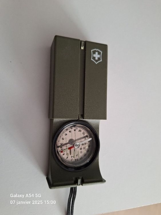 Boussole De Campagne RECTA DP6 - Armée Suisse Vintage Vers 1981 | Occasion Très Bon État