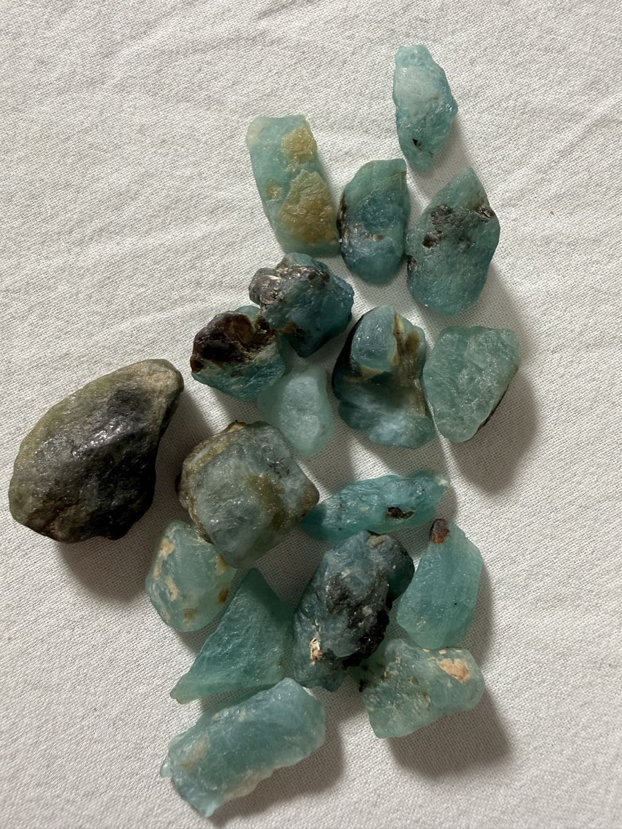 Mineralien & Heilsteine: Grandidierite Lot mit 176ct – Neu (gemäss Beschreibung) aus Oberhof von RealStone 4