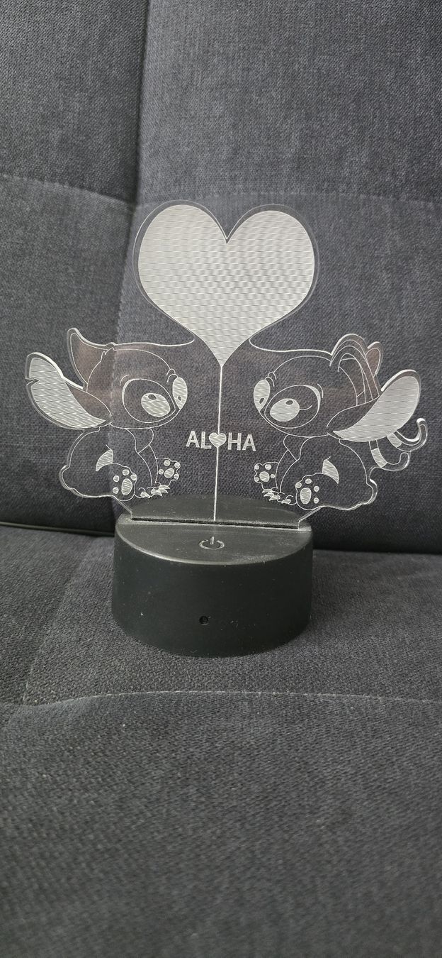 Lampen: 3D LED Acyrl Lampe – Gebraucht aus Muri AG von Potsdam82