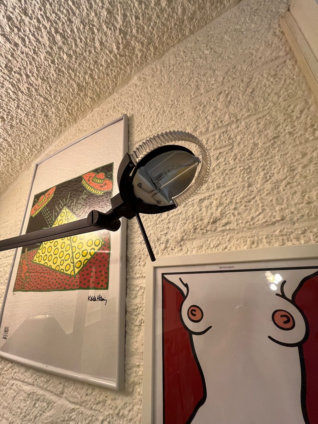 Lampade: Grande lampe design postmoderne 80’s – Usato da Montreux venduto da LeVintage33 1