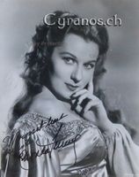 Rhonda Fleming (1923-2020) Schauspielerin - Autogramm