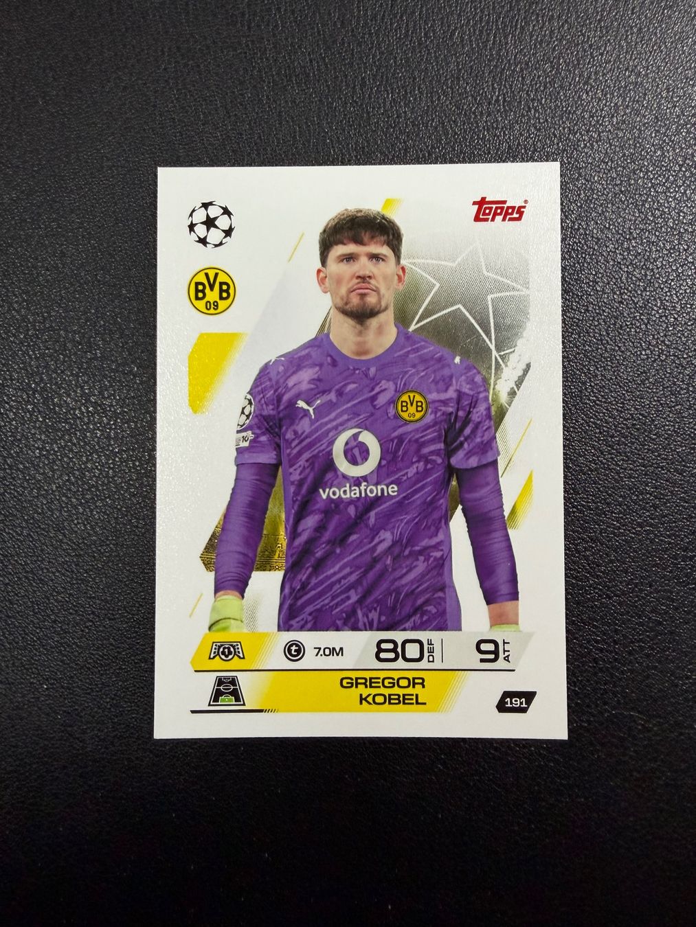 Topps Carte collezionabili: Topps Match Attax 2025/26 Gregor Kobel 191 – Nuovo (secondo la descrizione) da oberrüti venduto da jeanmei