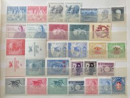 ČSR/ČSSR: Des timbres neufs *, 2 photos