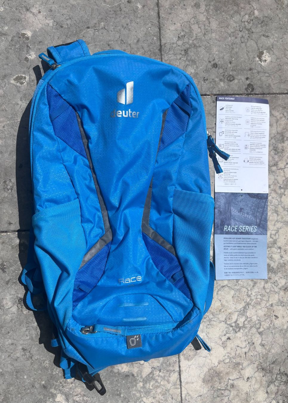 Deuter Zaini: Deuter Race 8 Bike Rucksack – Usato da Oensingen venduto da Chris555 2