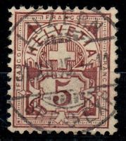 CH - Ziffermuster - SBK Nr. 60B - Vollstempel Luzern
