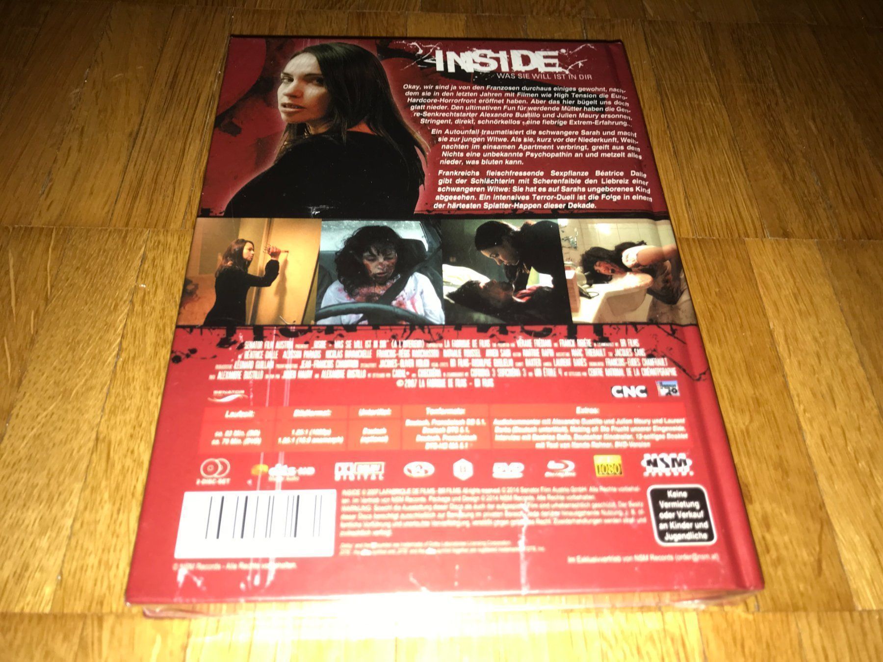 Tutti i DVDs: Inside - MEDIABOOK - B -  UNCUT – Nuovo e nell'imballaggio originale da Basel venduto da havsok 1