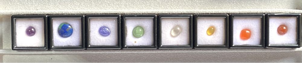 Naninoa DEKOSTEINE Farbig 9-13mm (Farbsteine, Ideal Für Die Schatztruhe