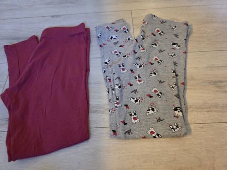 2x In Extenso Leggings Hunde Muster Grösse 146