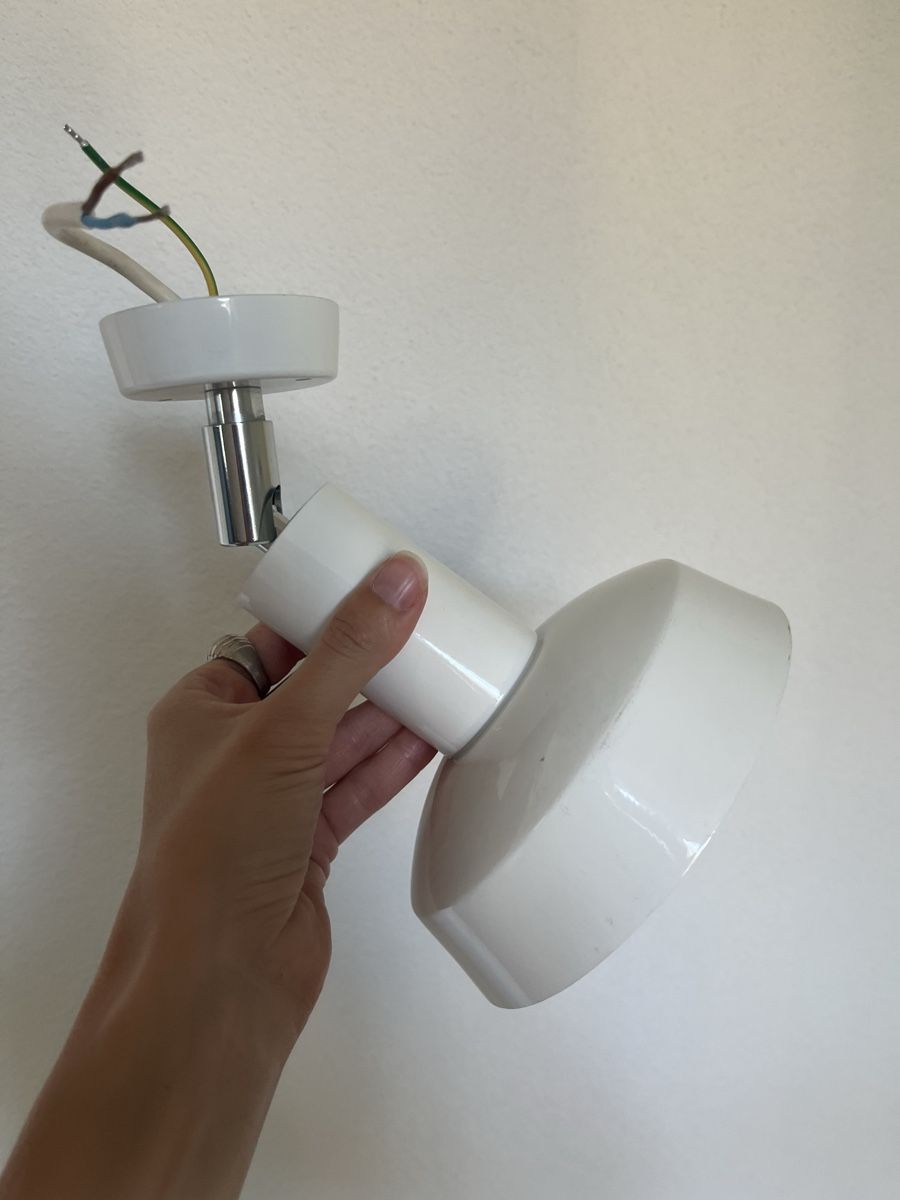 Lustres & lampes de plafonds: Deckenspot / Deckenleuchte weiss – D'occasion à Bern par noe_vt6q