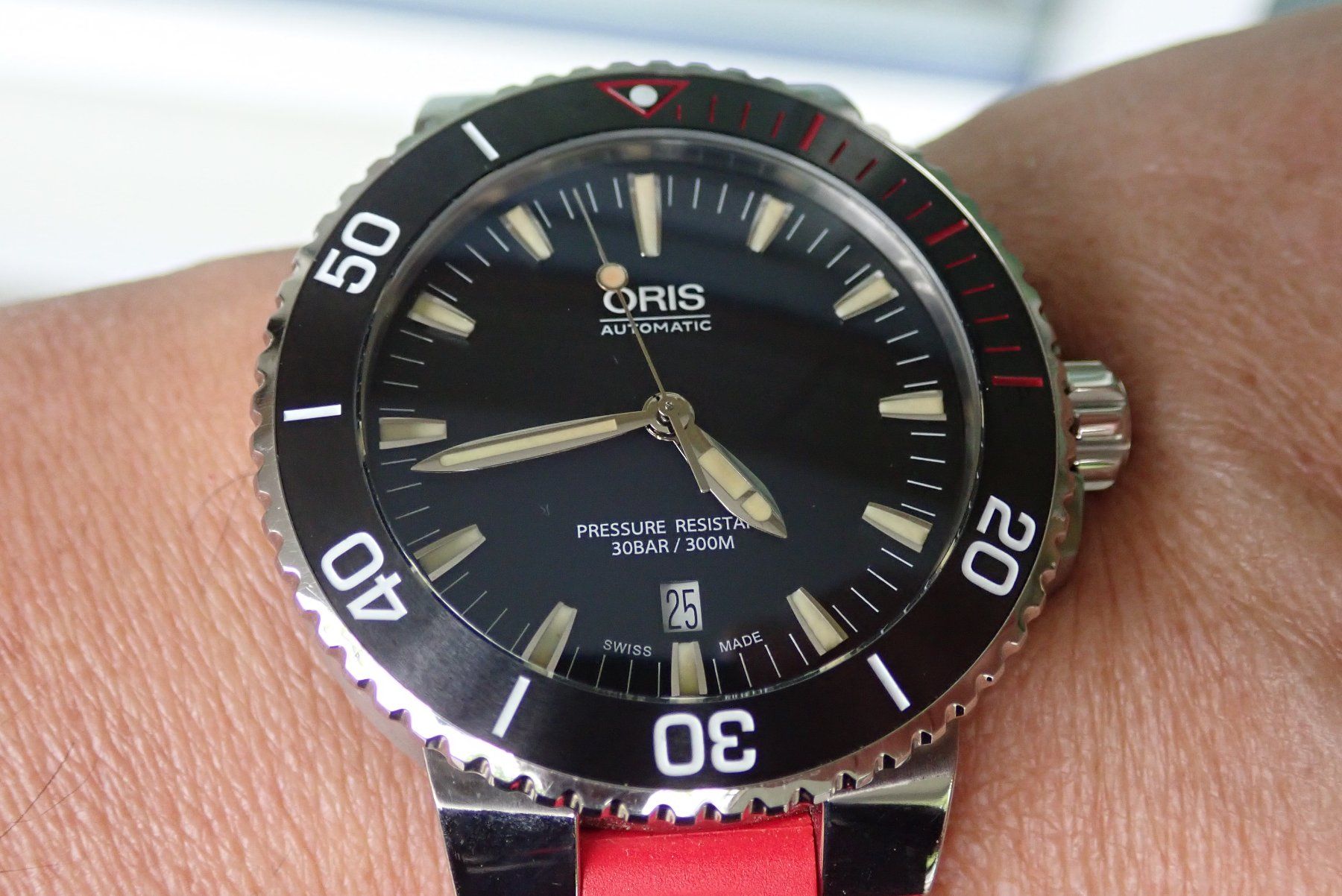 Oris Orologi: HERRN ARMBANDUHR ORIS AUTOMATIC 300M. 45MM. – Usato da Wohlen AG venduto da superwatchesteam 5