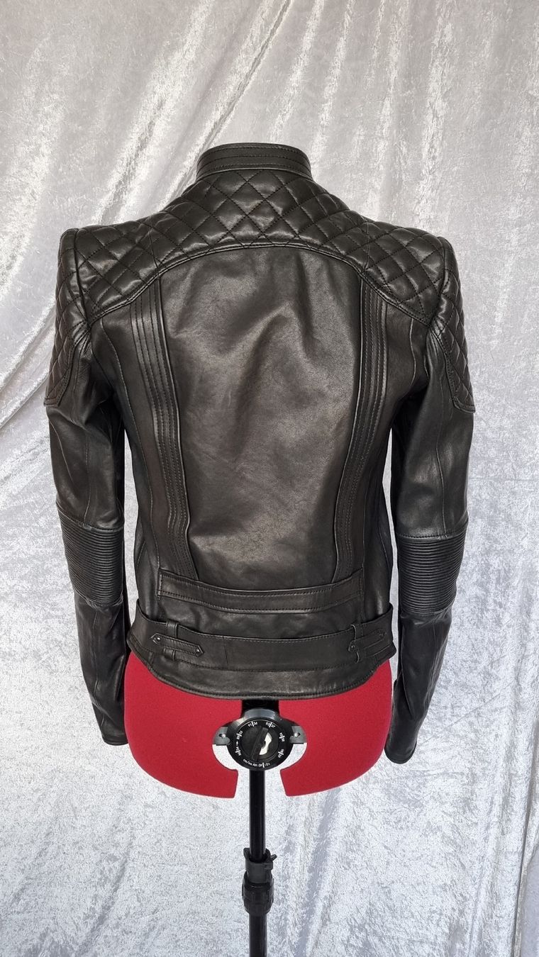 Diesel Giacche: Damen Lederjacke-Diesel Black Gold – Nuovo (secondo la descrizione) da Pfäffikon SZ venduto da hrs_k2tn 3