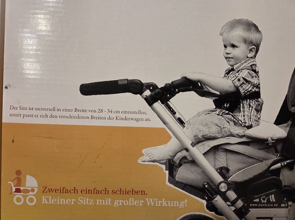 Carrozzine: Geschwistersitz für Kinderwagen – Usato da Lausen venduto da ral_sv9t 1