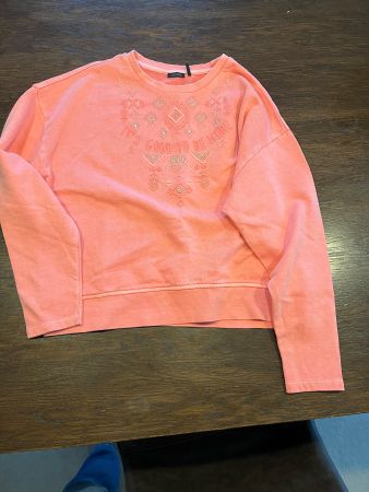 Pull IKKS Fille 14 ans rose corail Été comme neuf!