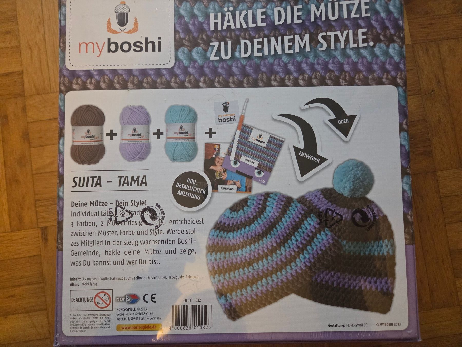 Kit bricolage: Häkelsets - Mützen, Topflappen oder Körbchenff – Nuovo e nell'imballaggio originale da Basel venduto da grandfamily 2
