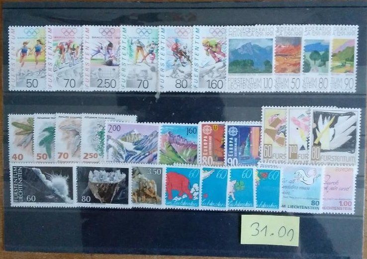 Tutti i francobolli: Briefmarken Liechtenstein postfrisch Fr. 269.95 – Nuovo (secondo la descrizione) da Basel venduto da TokenID1 3