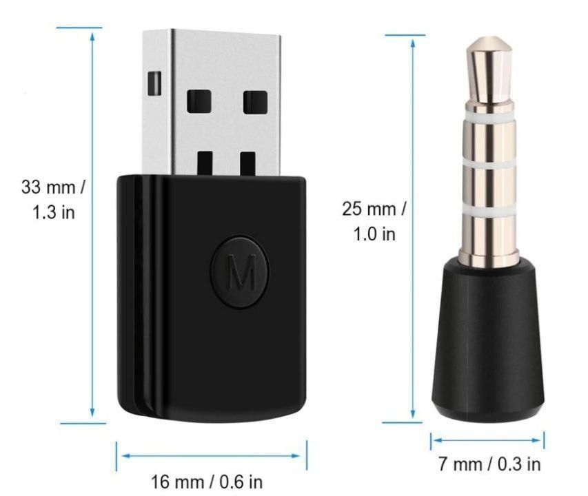 Konsolen: PS4 Wireless Headphone MIC Adapter – Neu und originalverpackt aus Unterägeri von RmOnline 6