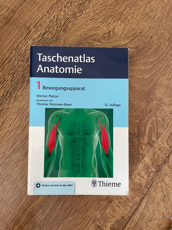 Taschenatlas Anatomie Bewegungsapparat Thieme | Kaufen Auf Ricardo