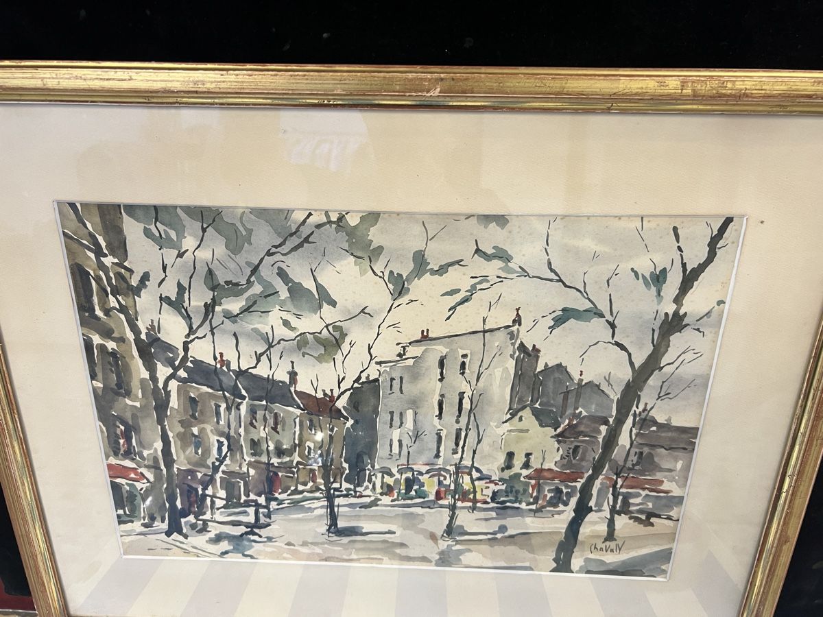 Dipinti: GILBERT CHAVAN PEINTURE SIGNÉE – Usato da Genève venduto da Qanil77 3