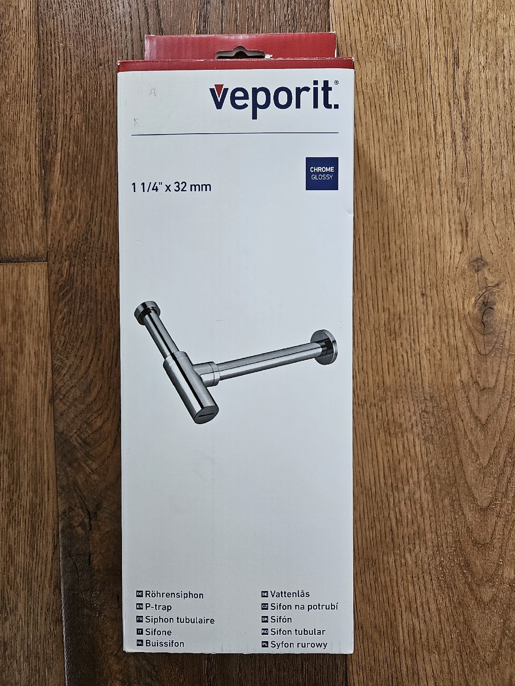 Armaturen: Siphon Veporit 1 1/4" x 32mm – Neu und originalverpackt aus Stäfa von Schnapp3