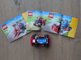 Lego Creator 3 in 1 31030 Red Go-Kart [komplett]