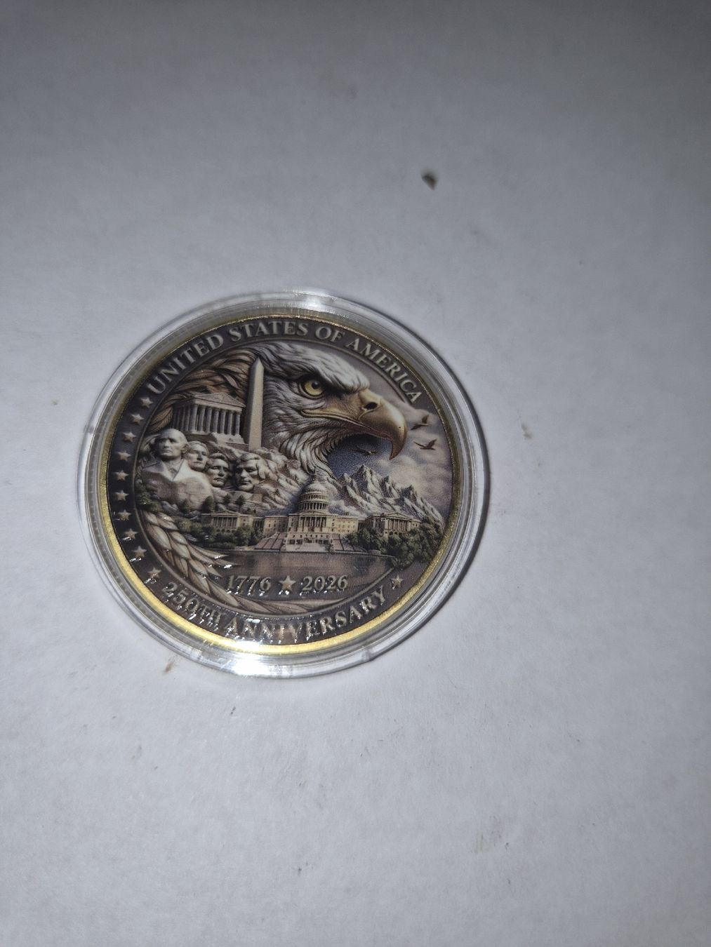 Tutti le monete: Pièce commémorative 250 ans USA – Nuovo (secondo la descrizione) da Senèdes venduto da hen_fw8b