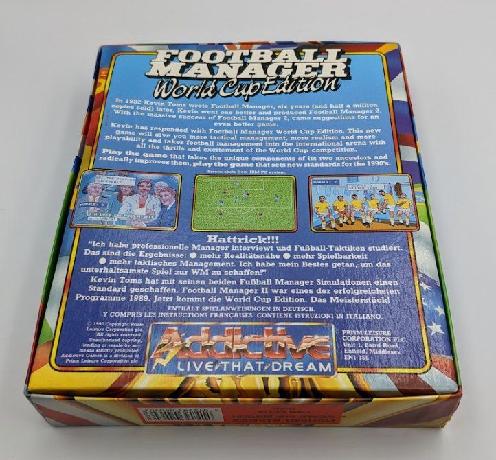 Software: Commodore C64 Game Football Manager 1990 WoldCup Edition – Usato da Bad Ragaz venduto da MR_BR 2