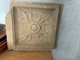 Negativform zum  herstellen  von  positiven Formen  Platten