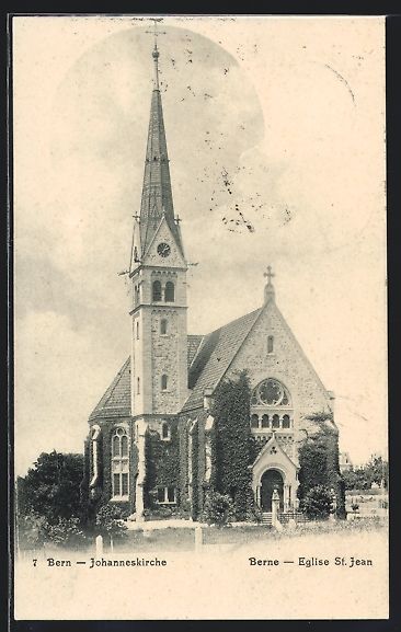 Cartes postales: AK Bern, Johanneskirche, 1907 – D'occasion à Berlin par bartko-reher