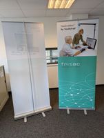 Roll-Up Display Werbebanner, Top Zustand.