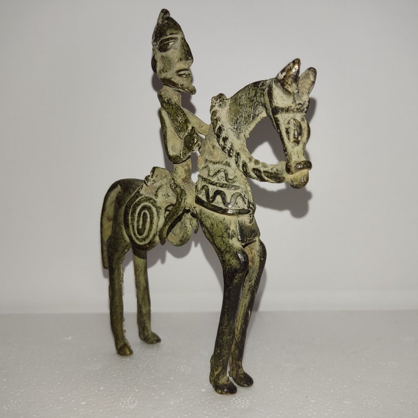 Statuette: Dogon Reiter Figur, 14 cm Hoch – Usato da Rieden SG venduto da res1291 5