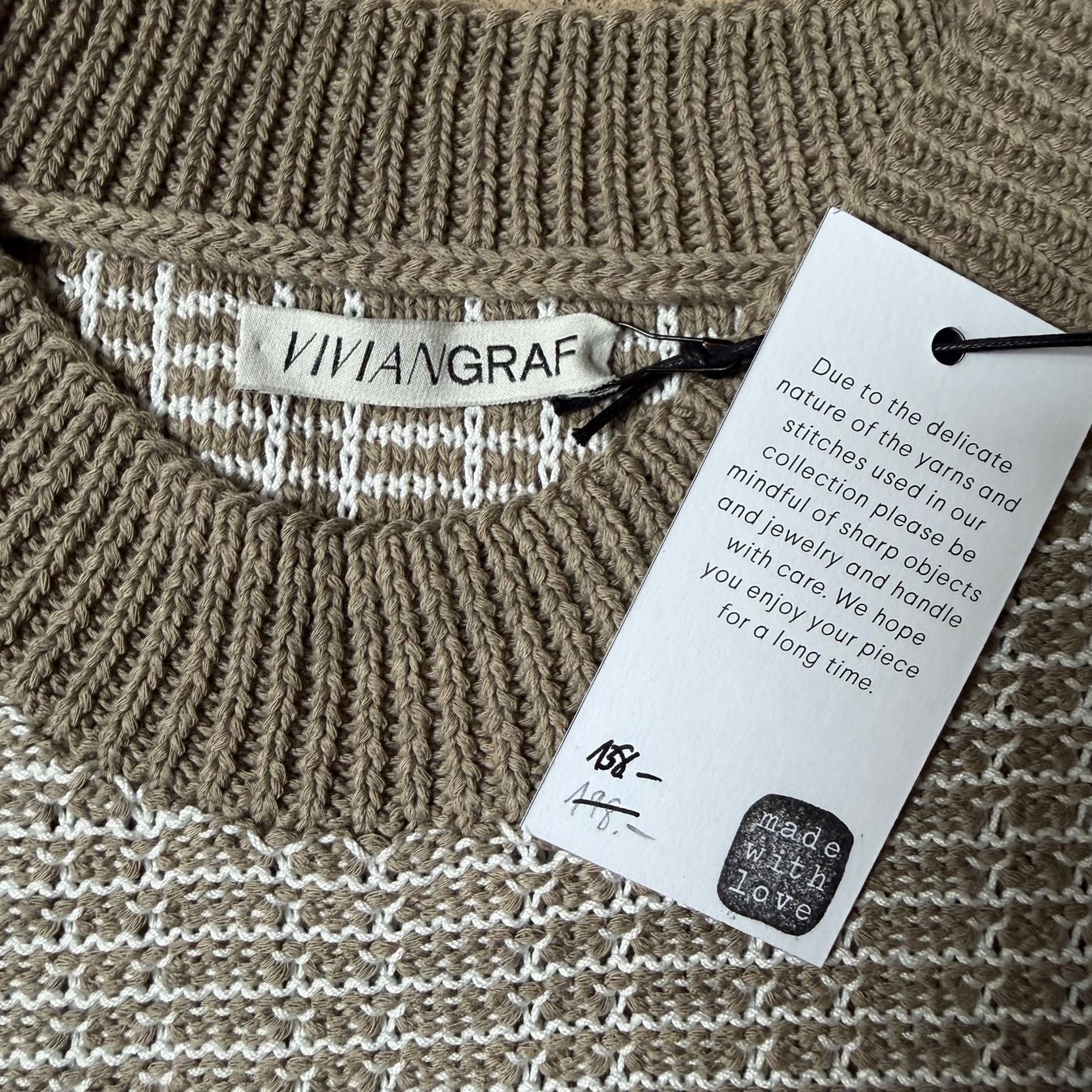 Maglioni & Felpe: neuer VIVIAN GRAF Pullover | NP 198.- | Leinen & Baumwolle – Nuovo e nell'imballaggio originale da Zürich venduto da ClosetQueen 7