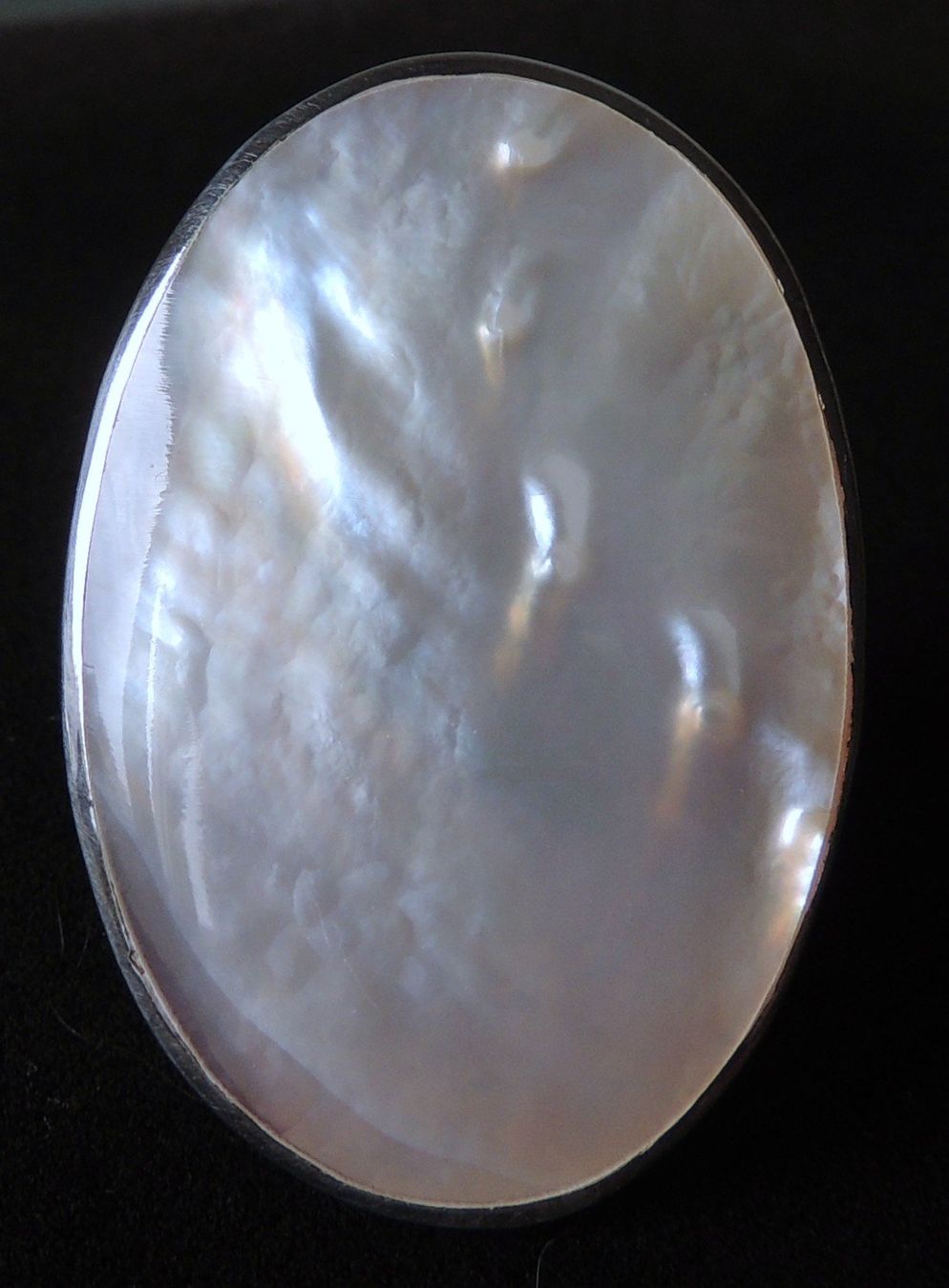 Anelli: Perlmutt Silber 925 Fingerring Gr. 55 – Usato da Waldenburg venduto da schaller707 2