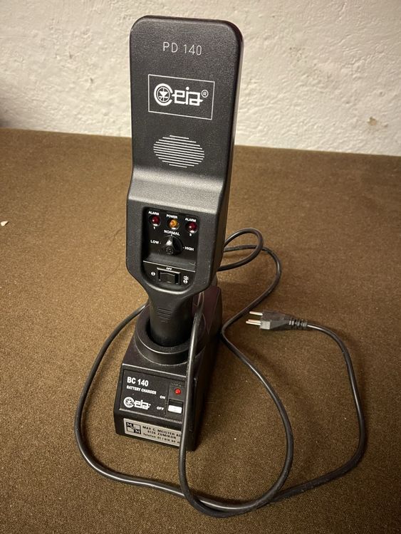 EIA PD 140 Profi Metalldetektor mit Ladegerät -Top Zustand (Gebraucht ...