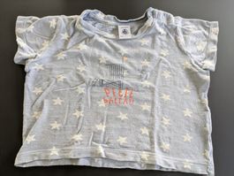 T-Shirt Petit Bateau, Grösse 86 - 24 Monate