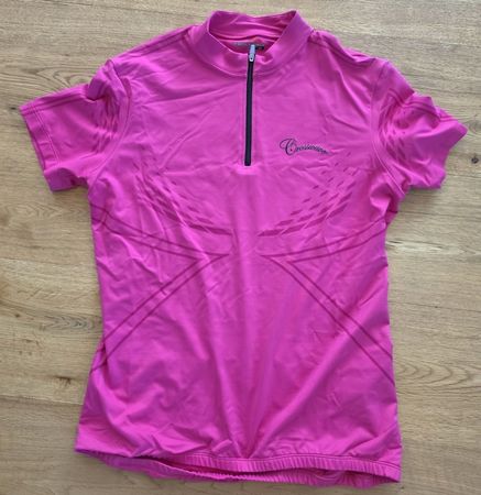 Damen Velo Trikot Pink Grösse 42 Crosswave neuwertig