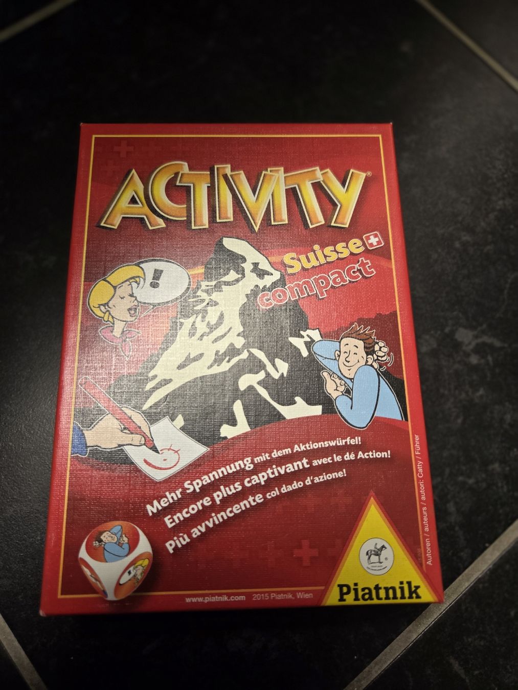 Giochi: Activity Suisse Compact - Das lustige Partyspiel! – Usato da Thürnen venduto da Paddington.12