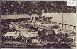 Chantier de Travail a Emosson